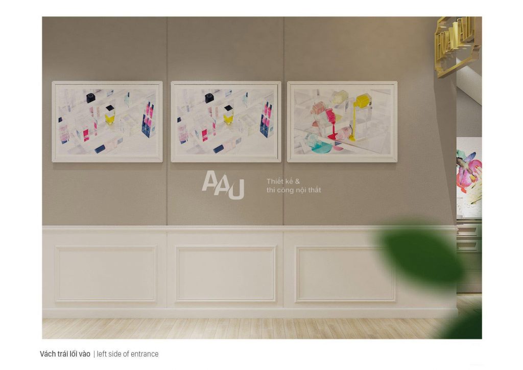 Thiết kế tiệm nail nhỏ