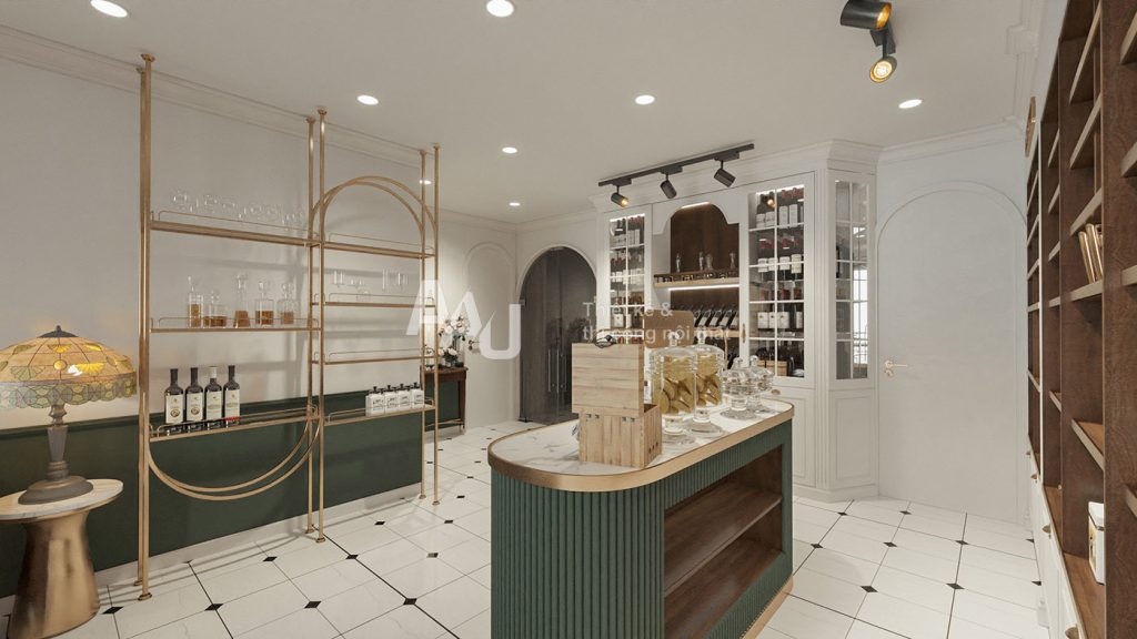 Thiết kế tiệm tạp hóa Lê UK