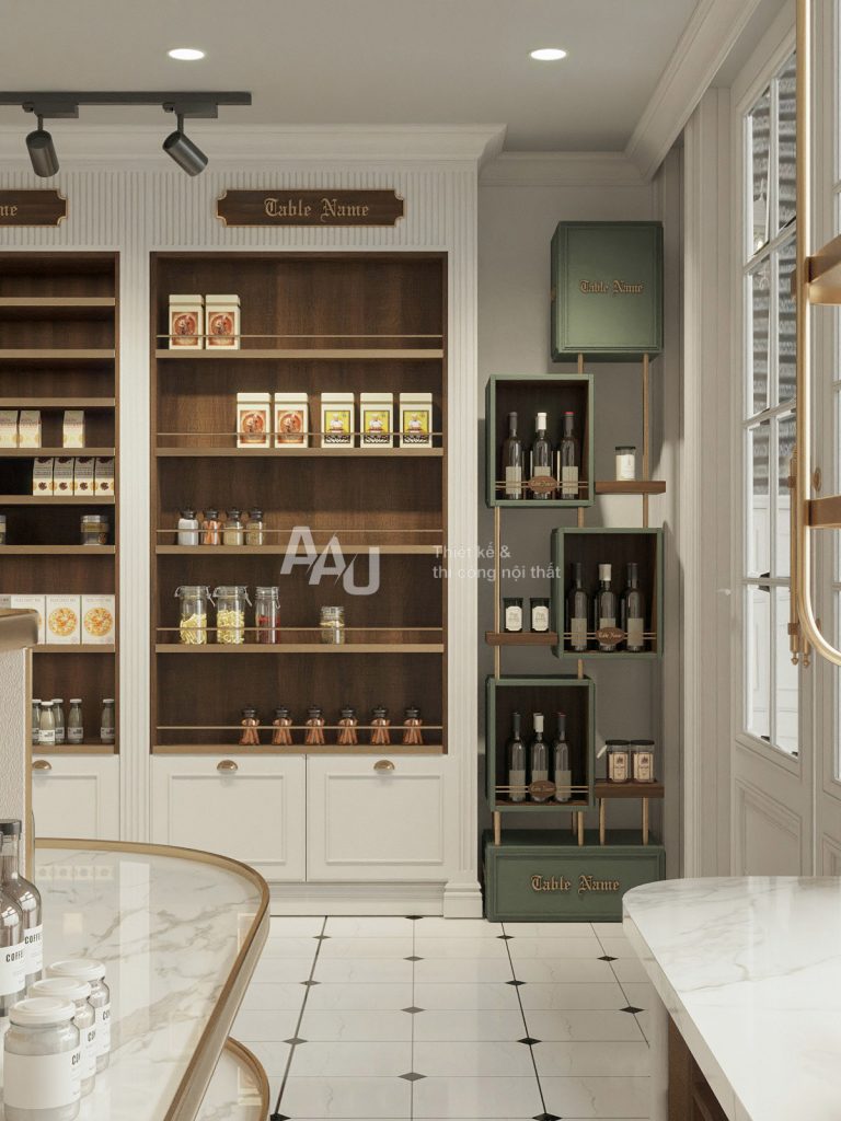 Thiết kế tiệm tạp hóa Lê UK