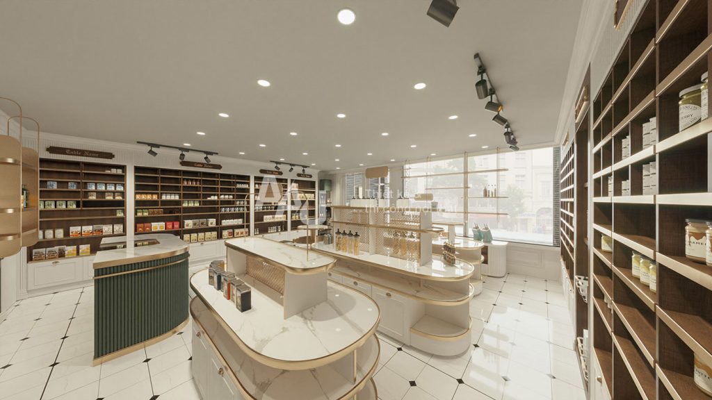 Thiết kế tiệm tạp hóa Lê UK