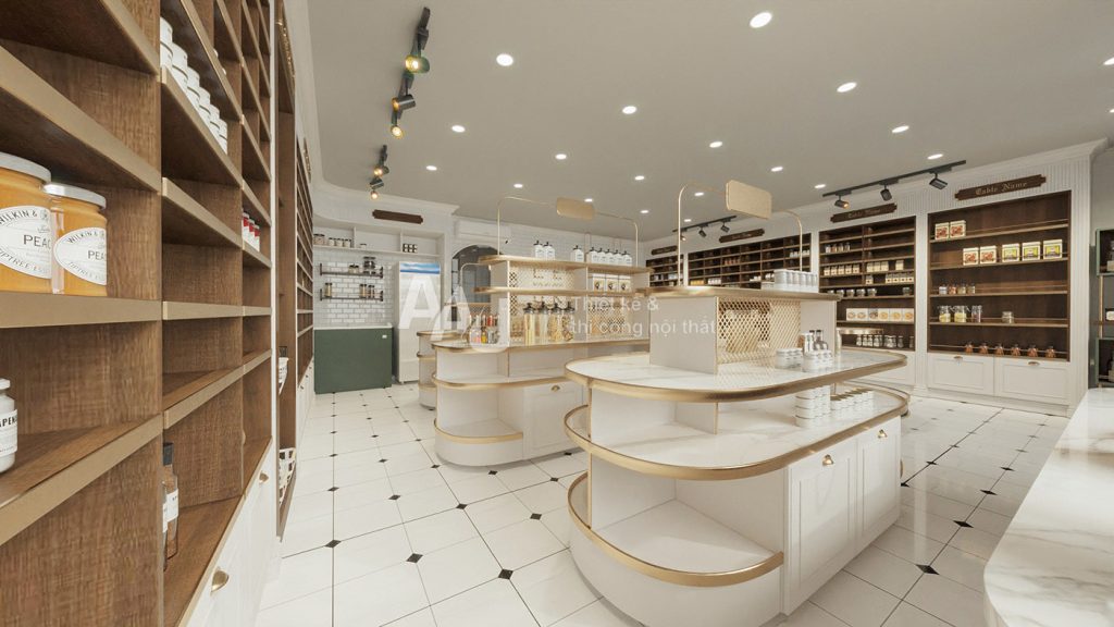 Thiết kế tiệm tạp hóa Lê UK