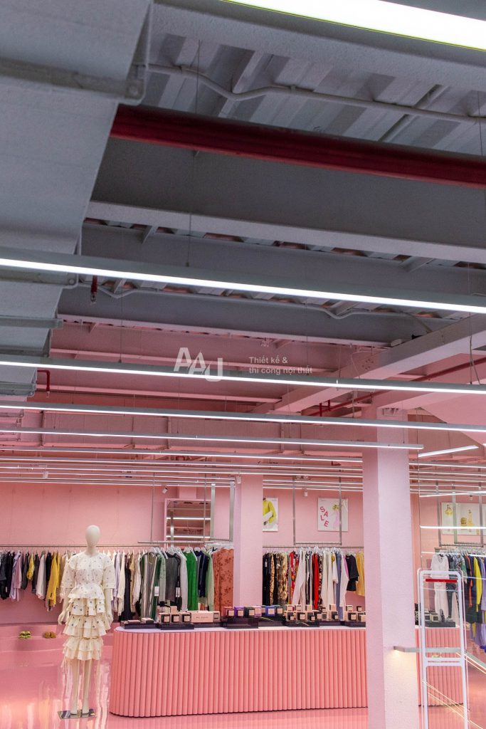 thiết kế cửa hàng thời trang