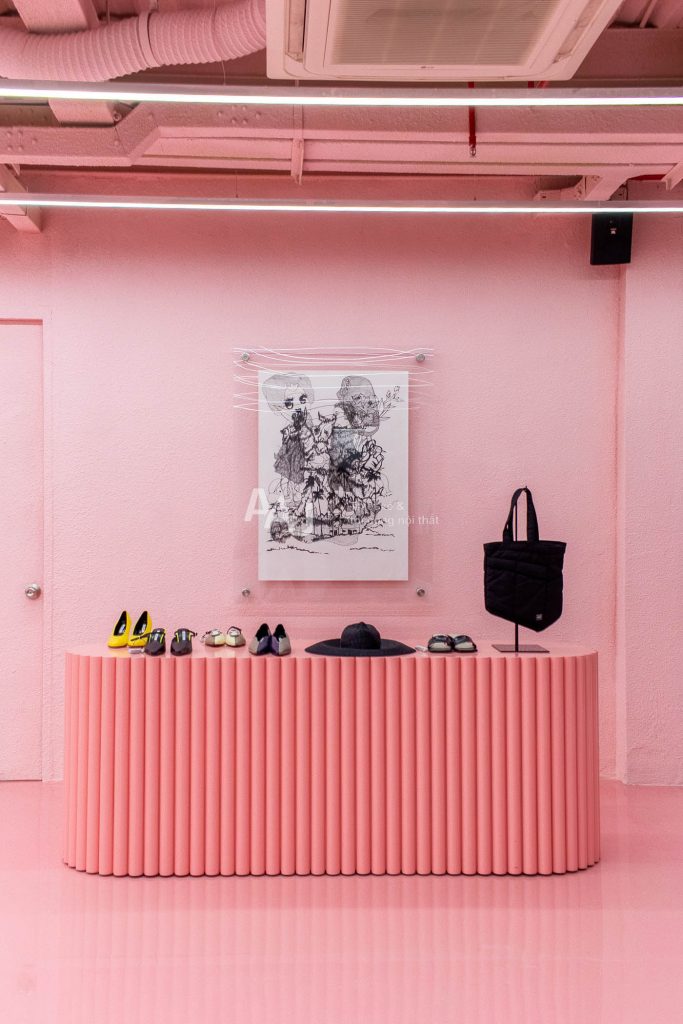 thiết kế cửa hàng thời trang