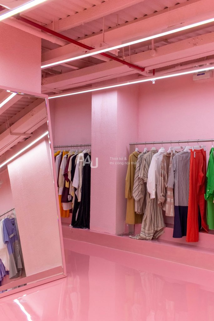 thiết kế cửa hàng thời trang