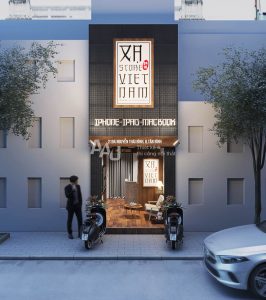 Thiết kế cửa hàng điện thoại Xạ - Tân Bình