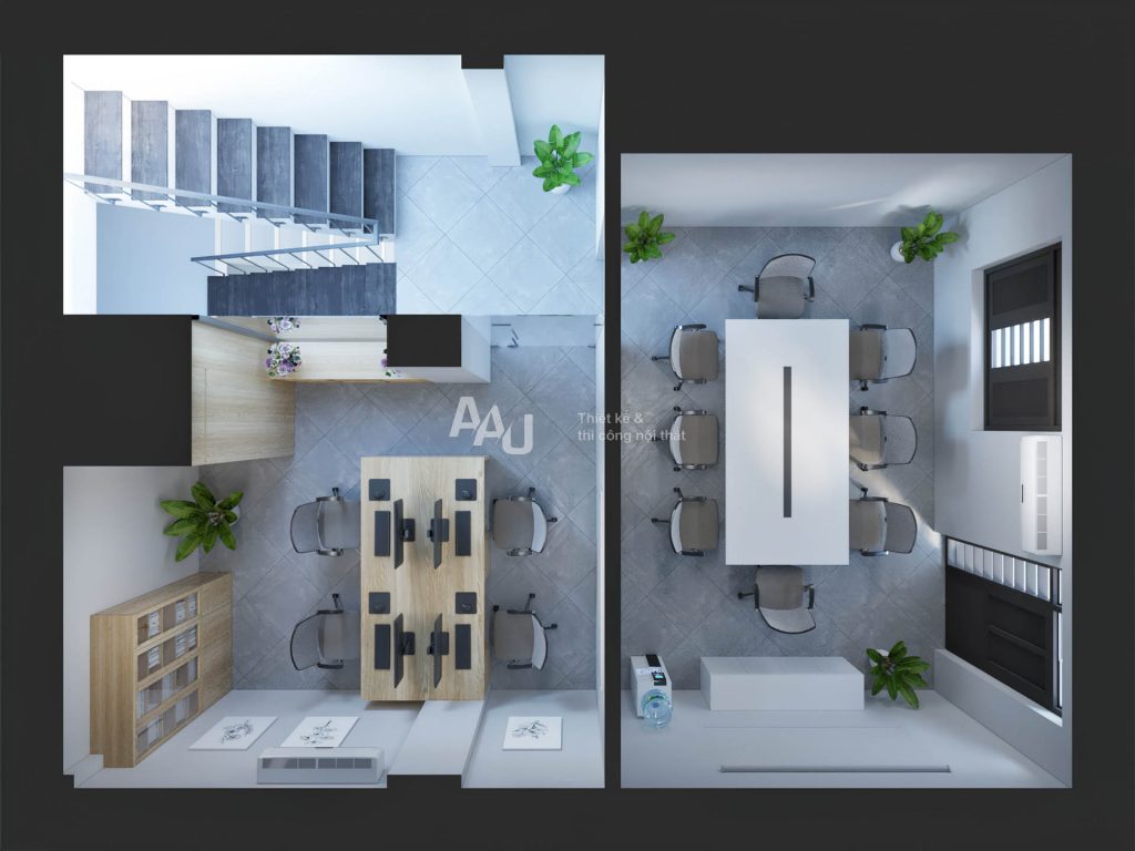 Thiết kế cửa hàng hoa tươi - Dalat Hasfarm