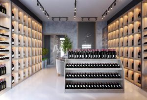 Thiết kế cửa hàng rượu Dương Trần