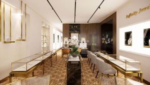 Thiết kế cửa hàng trang sức IJC - Charm