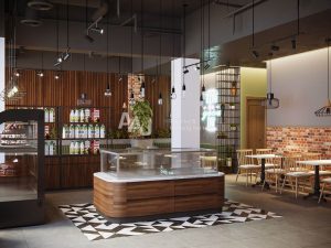 Thiết kế quán cafe Fresh Garden Hải Phòng