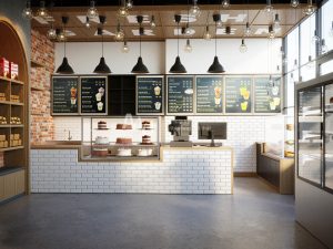 Thiết kế quán cafe hiện đại Fresh Garden