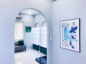 Thiết kế shop mỹ phẩm nhỏ Uyen Cosmetic quận 9