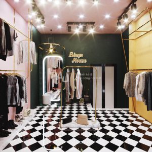 Thiết kế shop quần áo Bingo House Quận 5