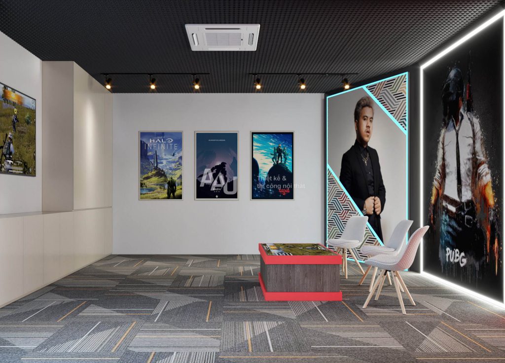 Thiết kế tiệm game Cyber Game