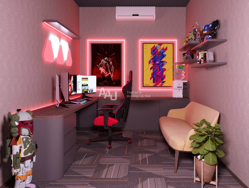 Thiết kế tiệm game Cyber Game