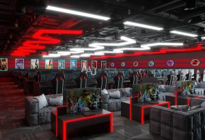 Thiết kế tiệm game Cyber Game