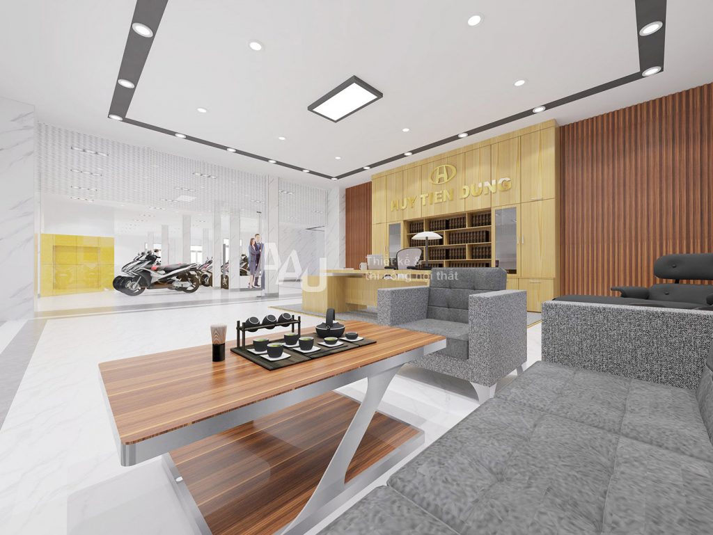 thiết kế showroom ô tô