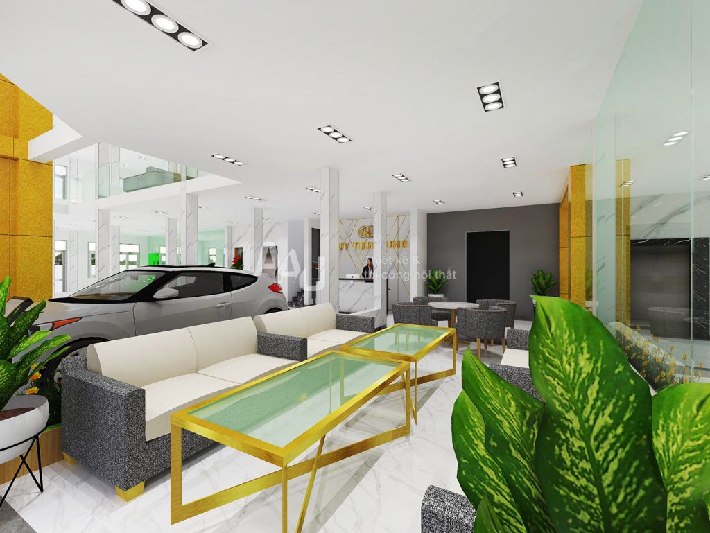 thiết kế showroom ô tô