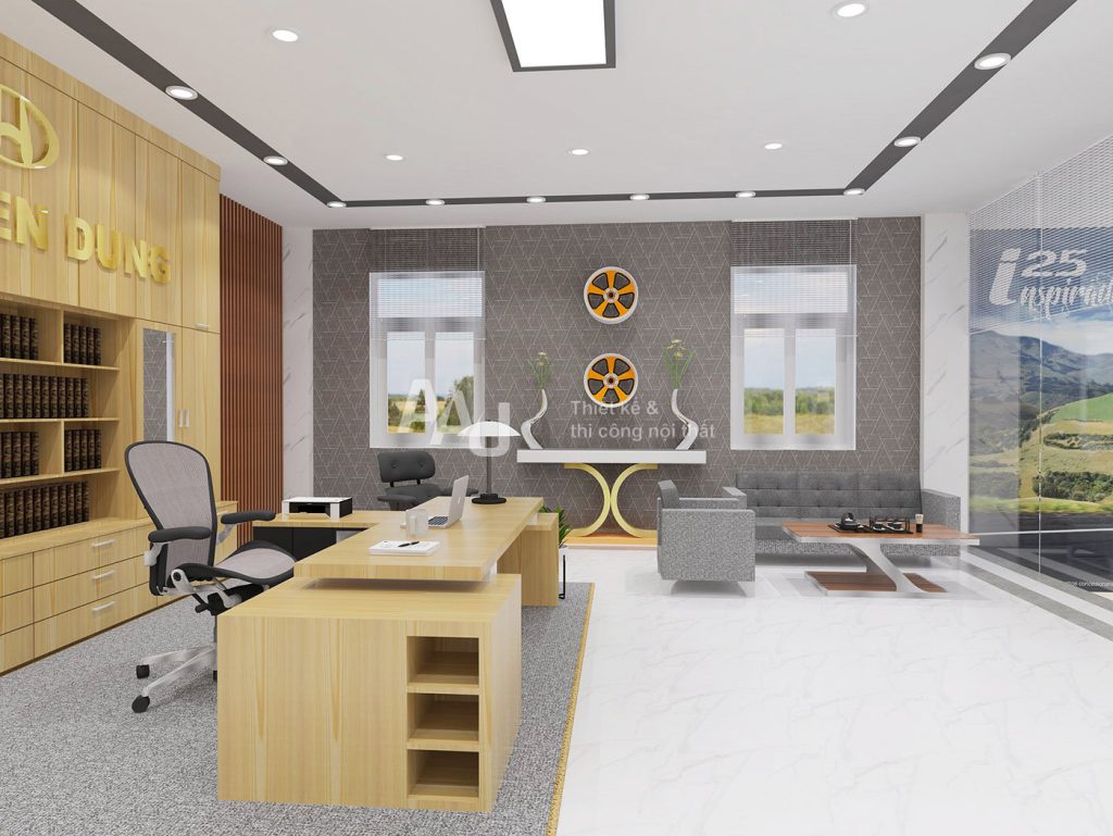 thiết kế showroom ô tô