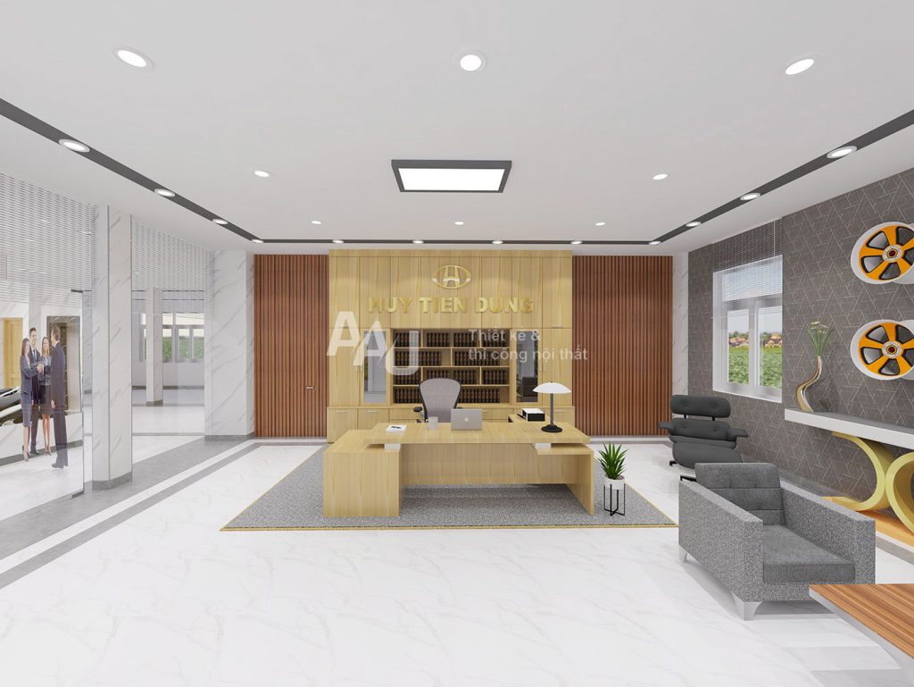 thiết kế showroom ô tô