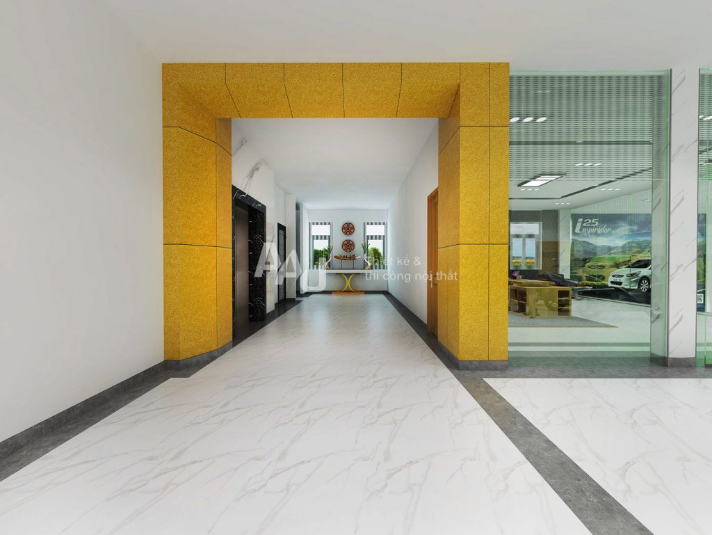 thiết kế showroom ô tô