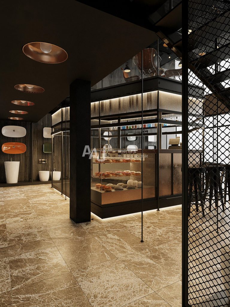 thiết kế cửa hàng thiết bị vệ sinh