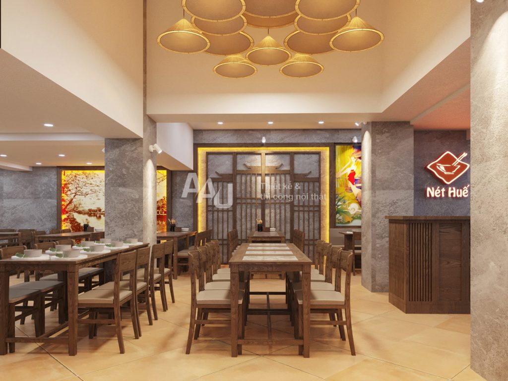 thiết kế nhà hàng đẹp