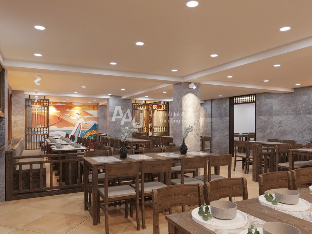 thiết kế nhà hàng đẹp