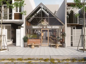 Bamicha Bakery - bản thiết kế tiệm bánh đẹp