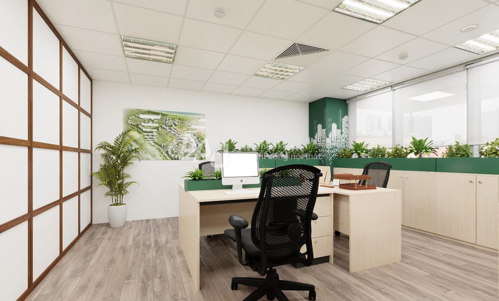 Bản thiết kế văn phòng xanh - NamSon's Head Office