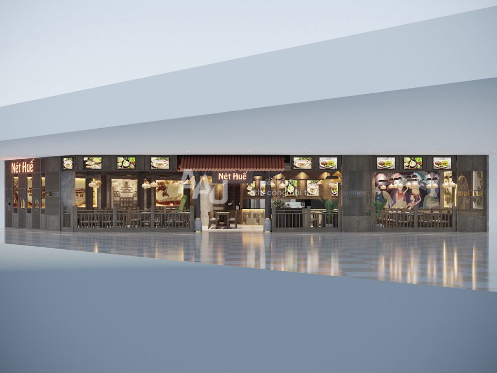 mẫu thiết kế nhà hàng đẹp