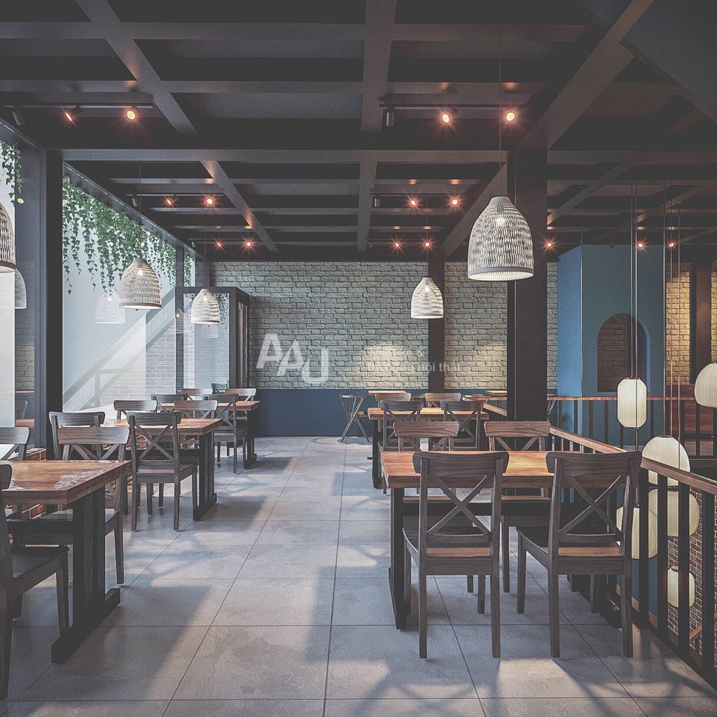 Thiết kế không gian nhà hàng hiện đại - A Páo