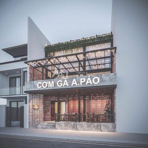 Thiết kế không gian nhà hàng hiện đại - A Páo