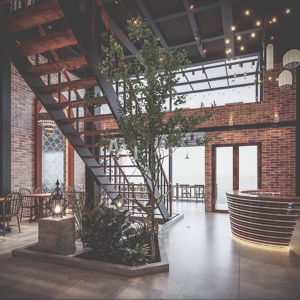 Thiết kế không gian nhà hàng hiện đại - A Páo