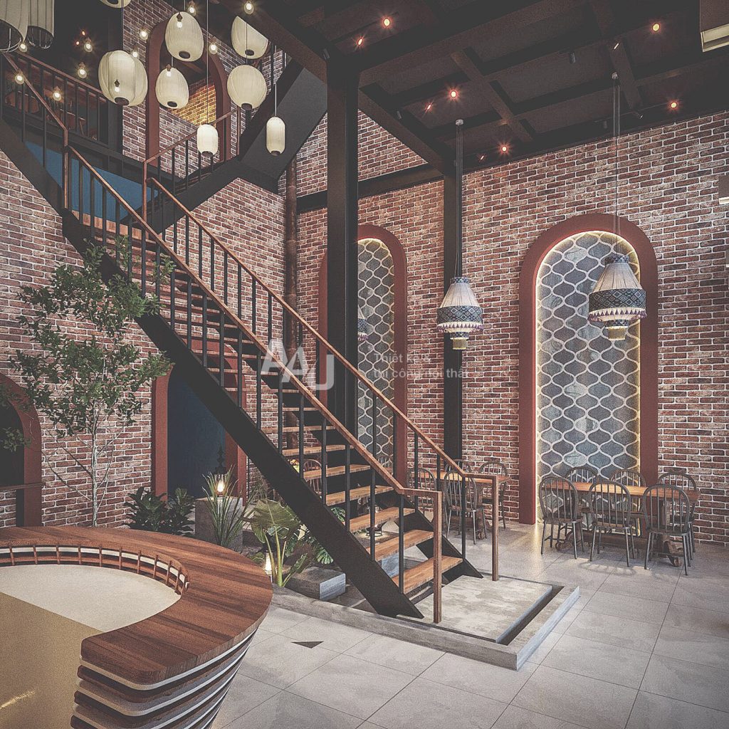 Thiết kế không gian nhà hàng hiện đại - A Páo