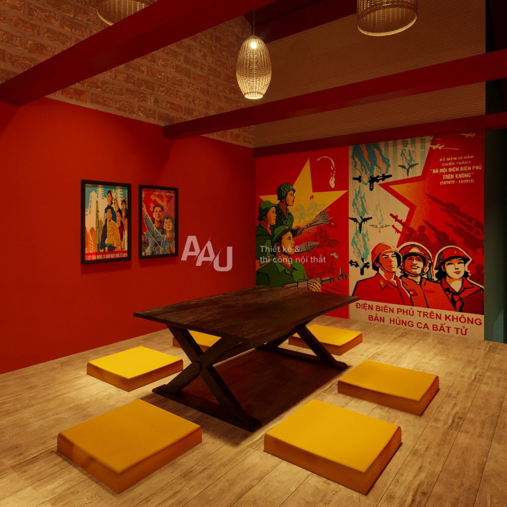 thiết kế nhà hàng bia