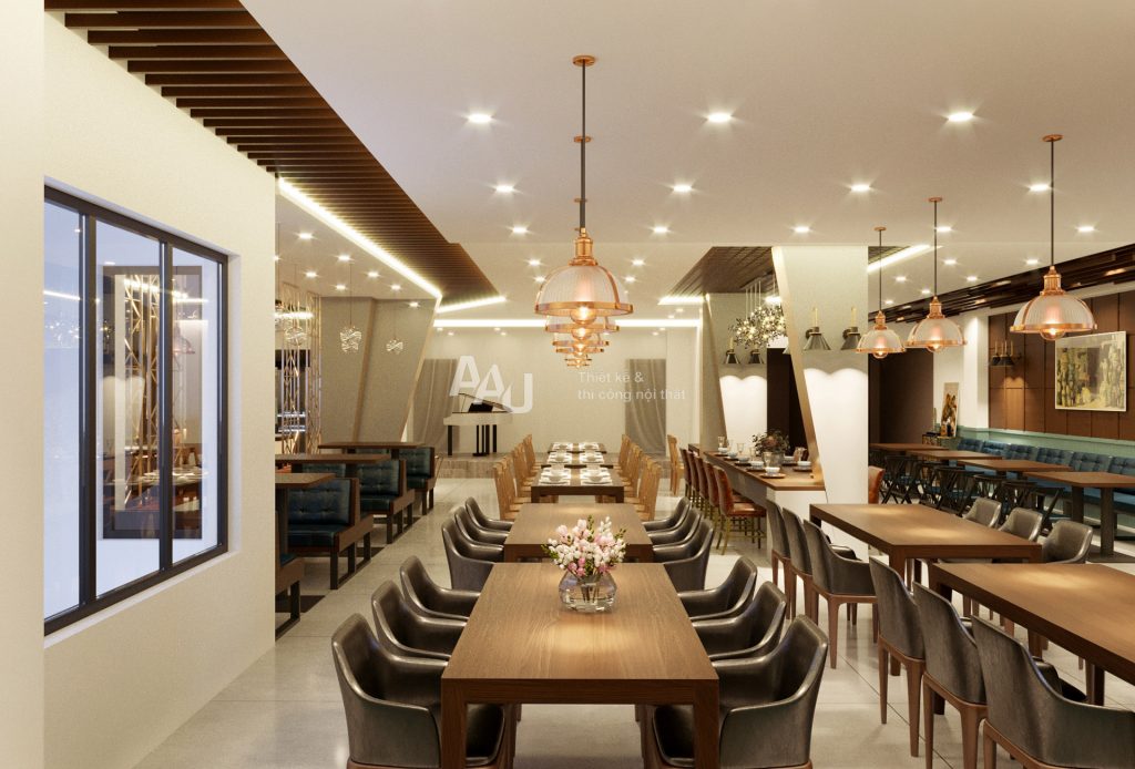 Thiết kế nhà hàng bia cổ điển – Restaurant & Beer