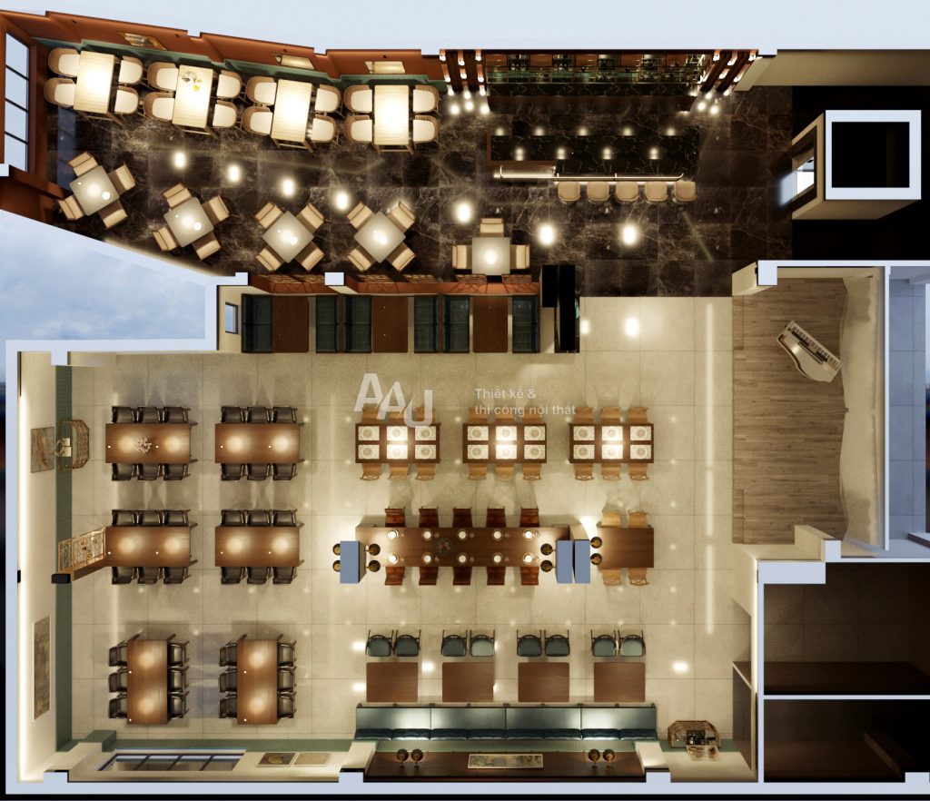 Thiết kế nhà hàng bia cổ điển – Restaurant & Beer