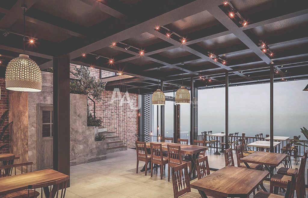 Thiết kế nhà hàng hiện đại Phở 10 Lý Quốc Sư