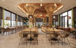 Thiết kế nhà hàng khách sạn Sunroses Hotel