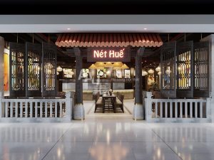 Thiết kế nhà hàng sang trọng - Nét Huế Restaurant