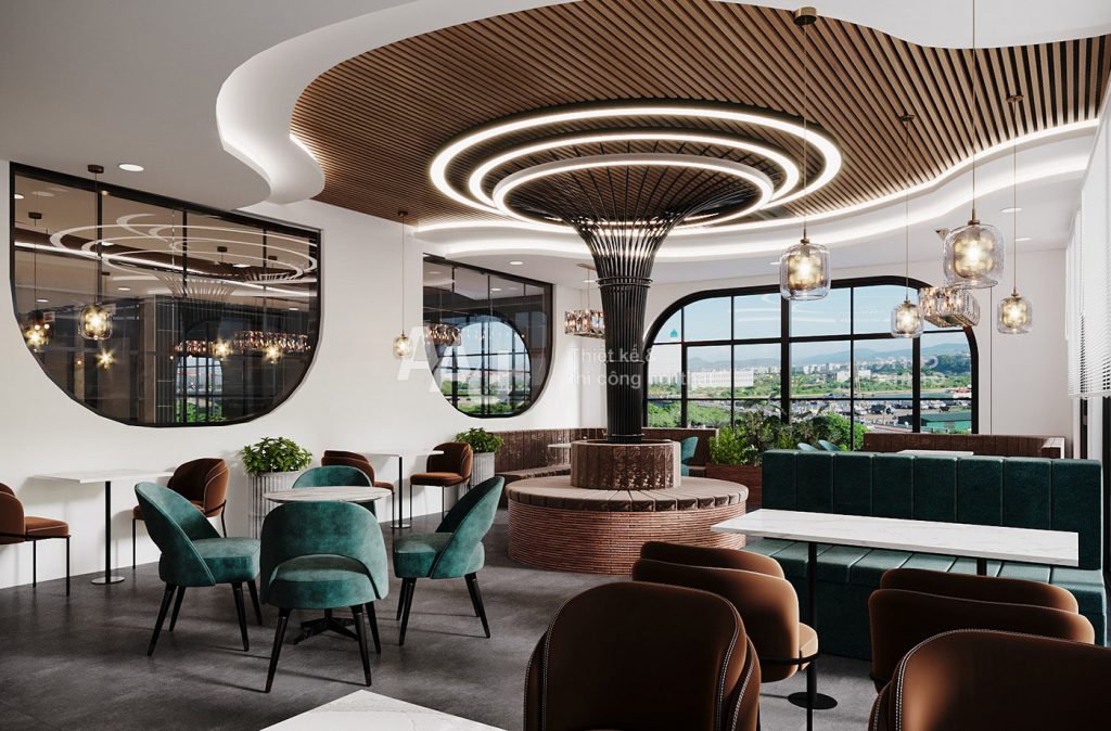 thiết kế quán cà phê
