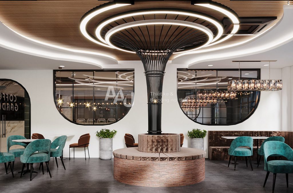thiết kế quán cà phê