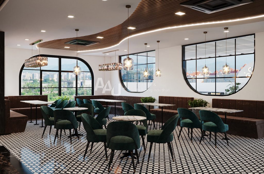 thiết kế quán cà phê