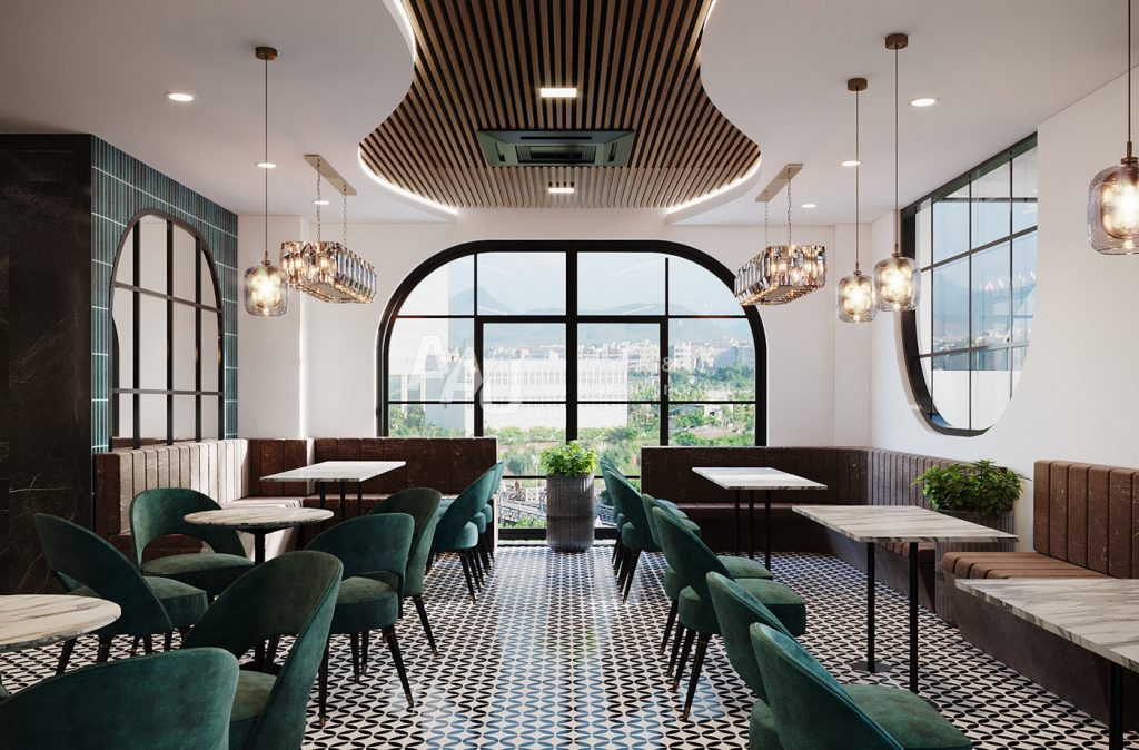 thiết kế quán cà phê