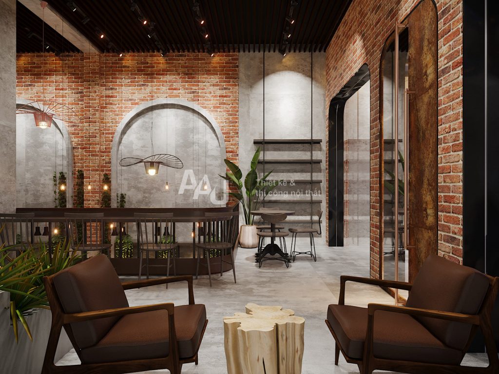 Thiết kế quán cafe hiện đại - Cotero Coffee