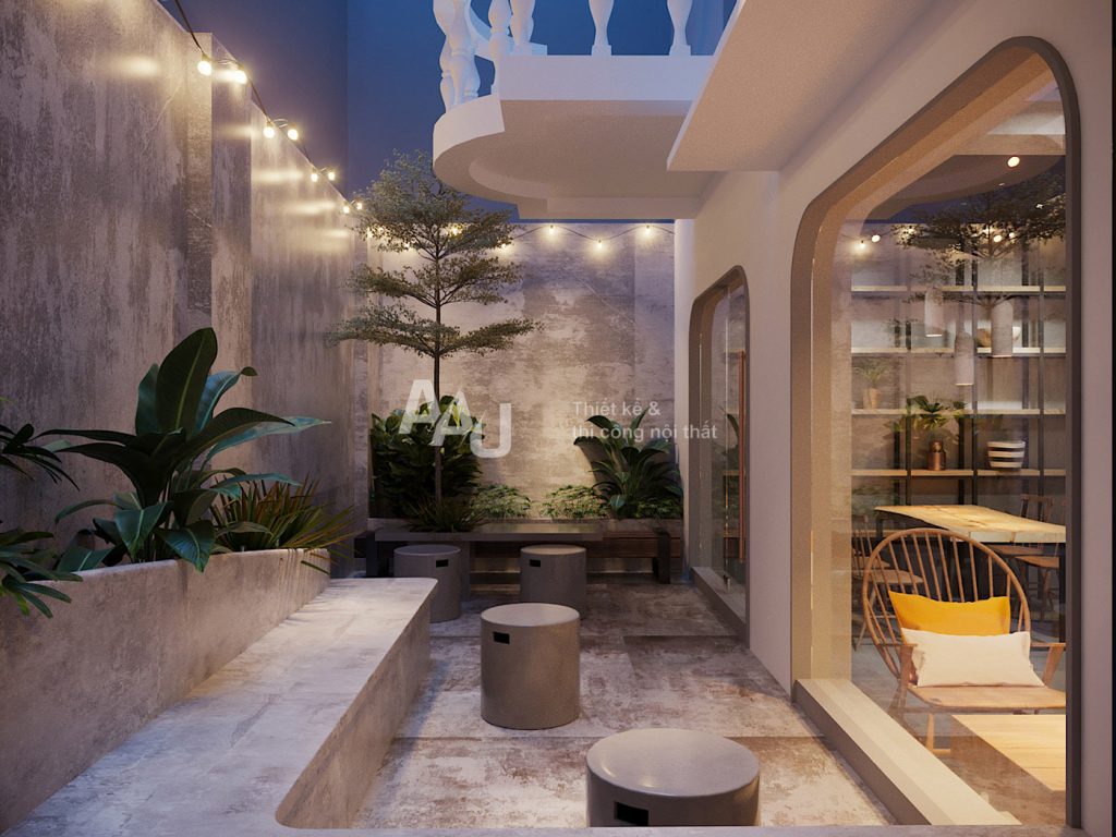 Thiết kế quán cafe hiện đại - Cotero Coffee