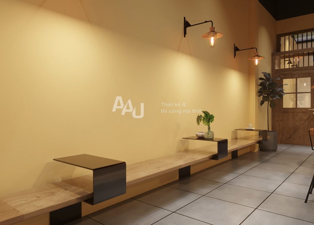 Thiết kế quán cafe nhỏ - Kiku Kafe