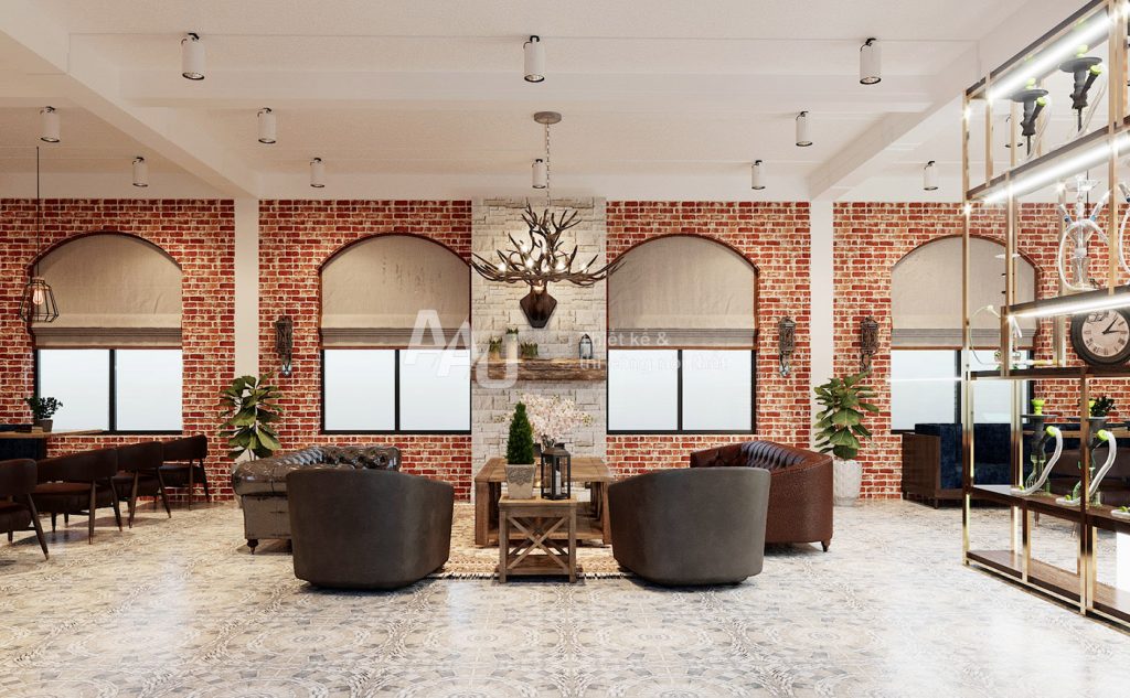 Thiết kế quán cafe sang trọng, độc đáo - Cafe Tom