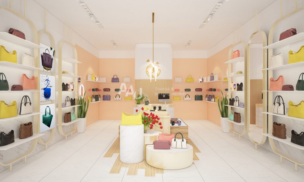 Thiết kế shop túi xách - Daisy Boutique