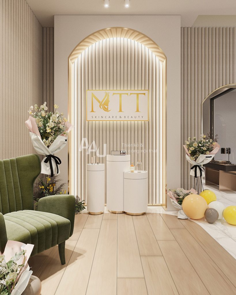 Thiết kế tiệm mỹ phẩm MTT Comestics Shop - Q9